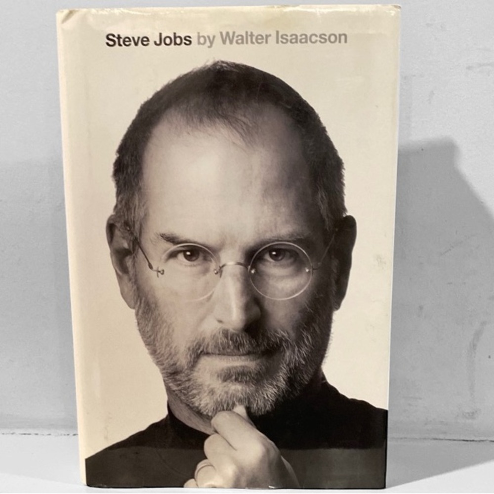 Steve Jobs by Walter Isaacson Hardcover Book